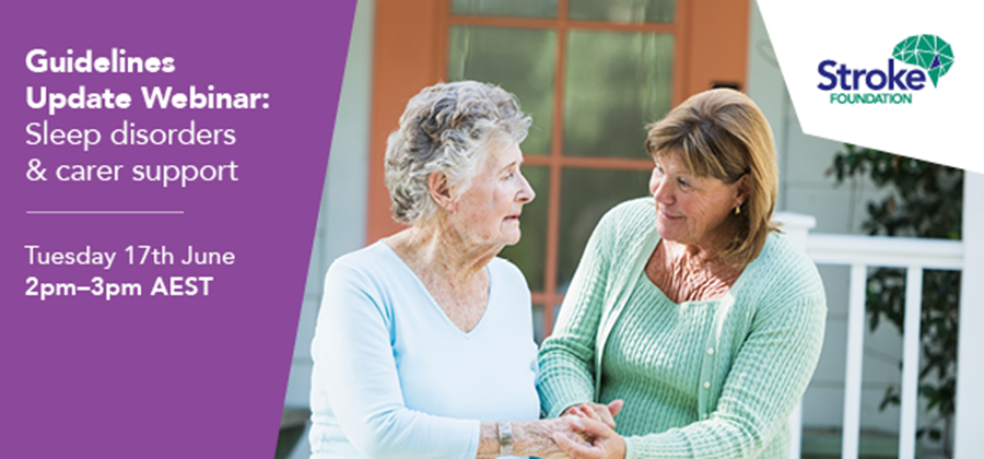 Guidelines Update Webinar: Sleep disorders and carer support